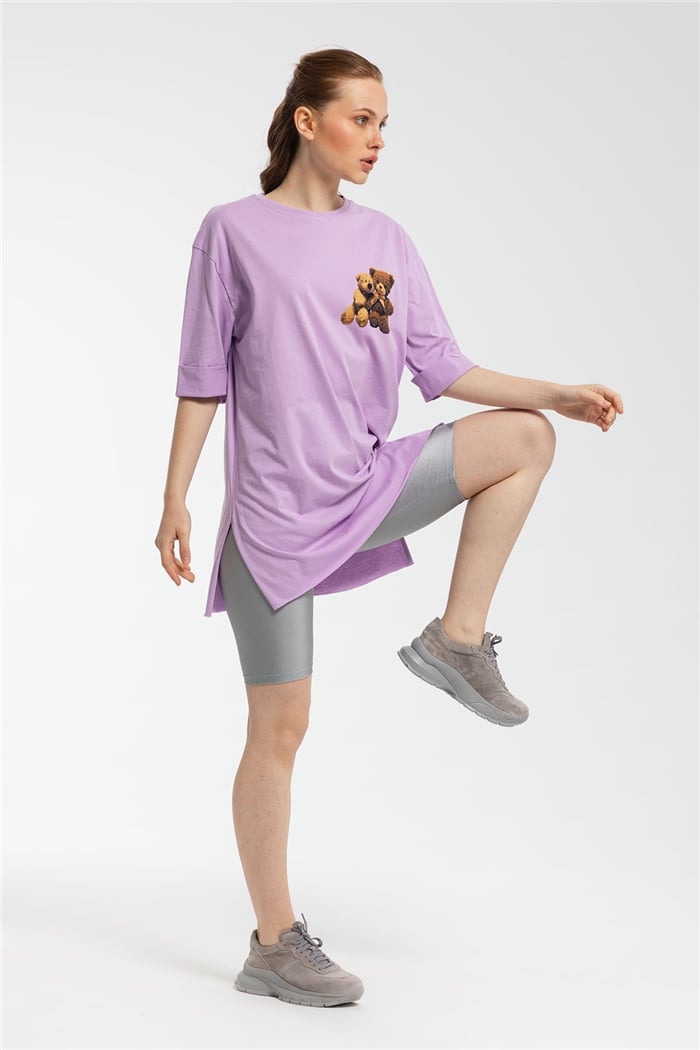 Avrile T-Shirt  LİLA  A21-10455