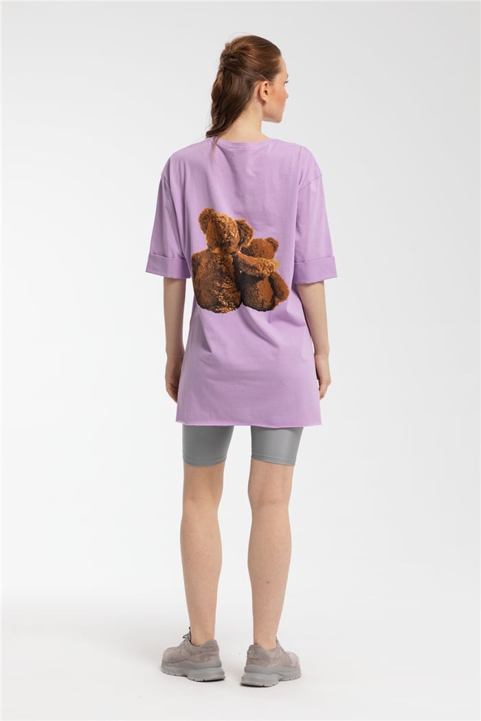 Avrile T-Shirt  LİLA  A21-10455
