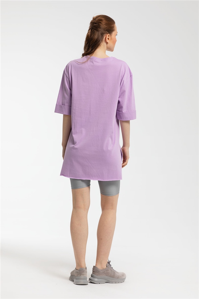 Avrile T-Shirt  LİLA  A21-10456