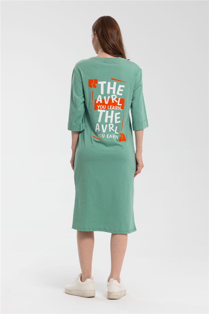 Avrile T-Shirt  MİNT YEŞİLİ  A21-10422