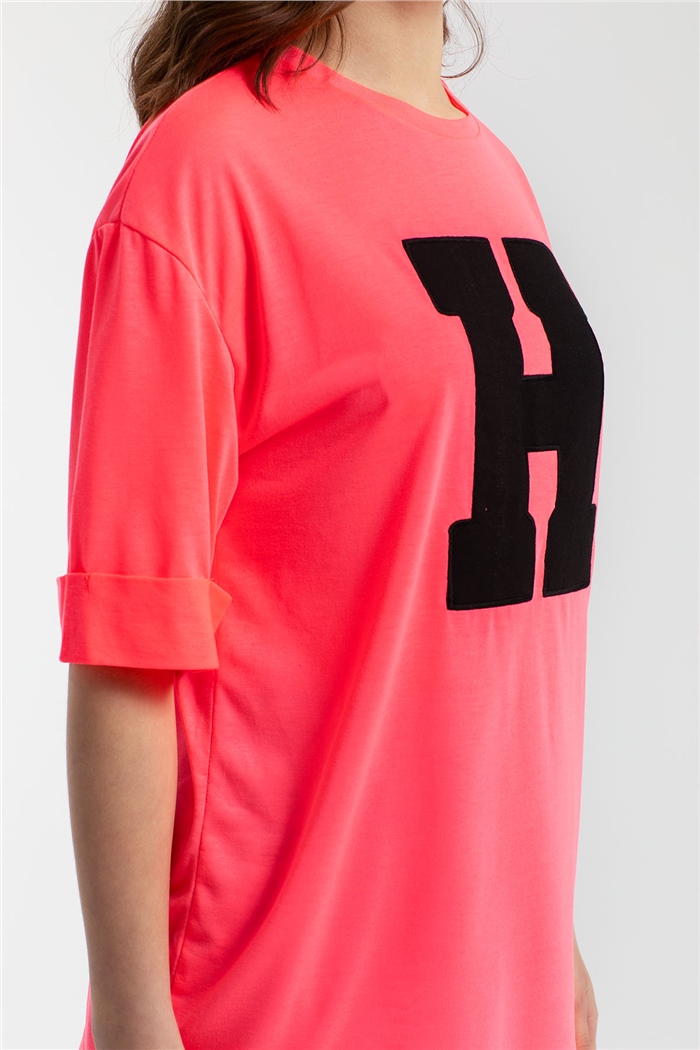 Avrile T-Shirt  NEON FUŞYA  A21-10446