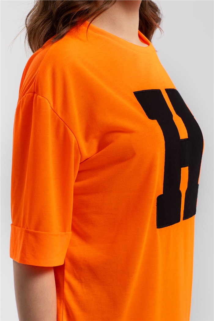 Avrile T-Shirt  NEON ORANJ  A21-10446