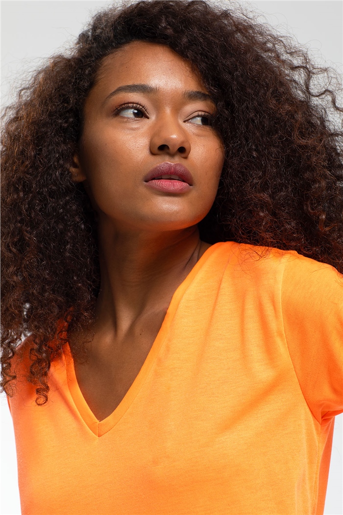 Avrile T-Shirt  ORANJ  A19-10226