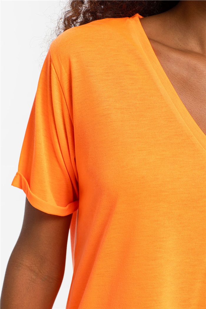 Avrile T-Shirt  ORANJ  A19-10226