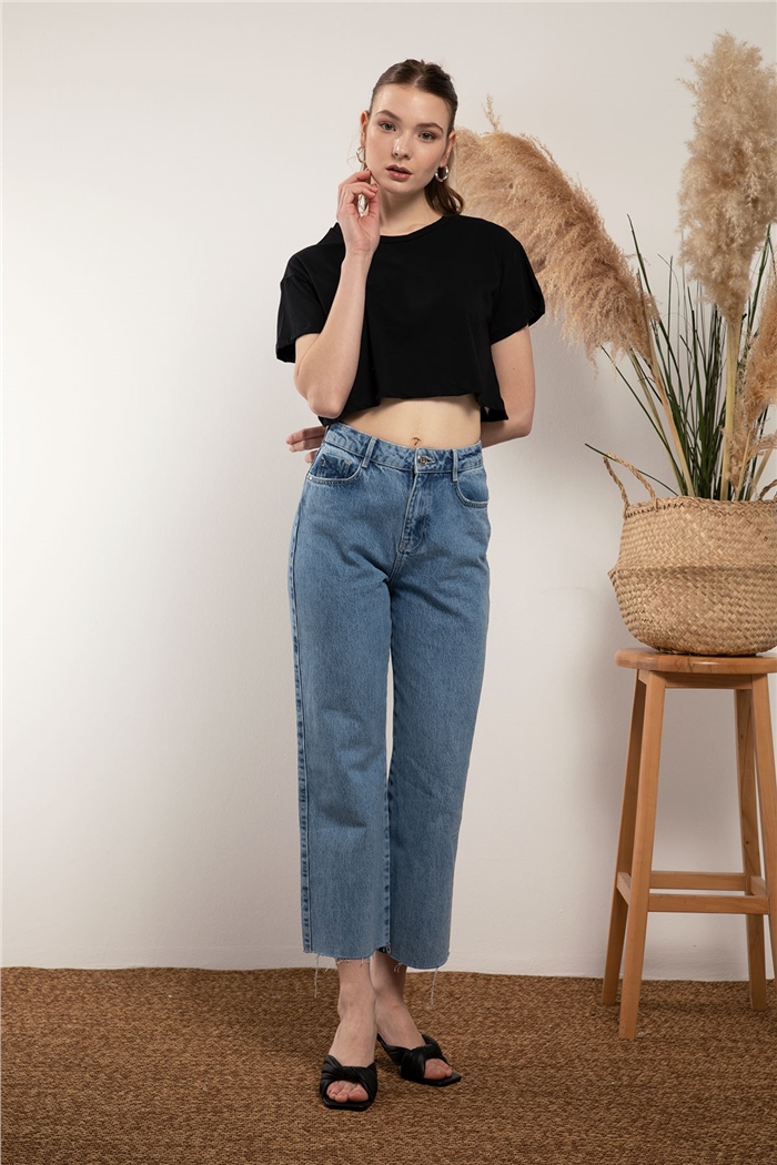 Avrile T-shirt  SİYAH  A21-10393