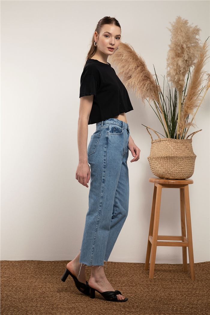 Avrile T-shirt  SİYAH  A21-10393