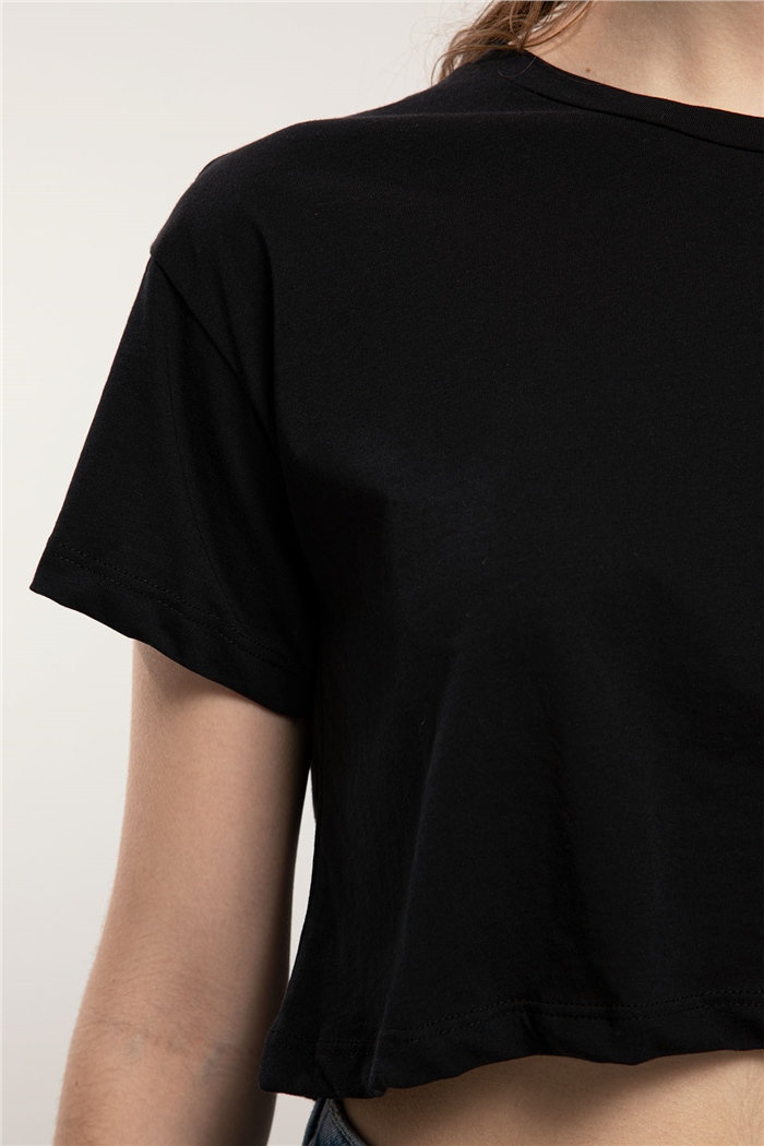 Avrile T-shirt  SİYAH  A21-10393
