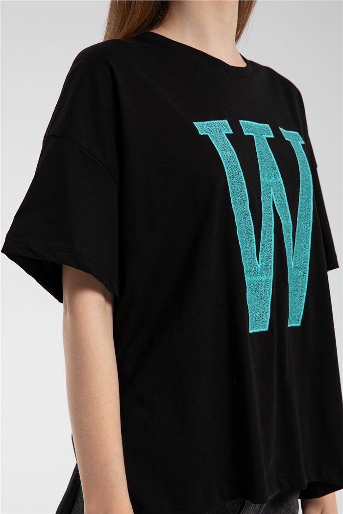Avrile T-Shirt  SİYAH  A21-10410