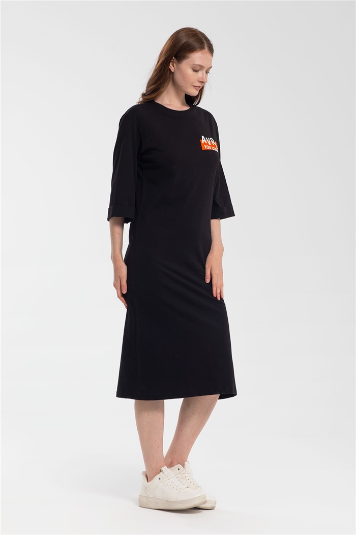 Avrile T-Shirt  SİYAH  A21-10422