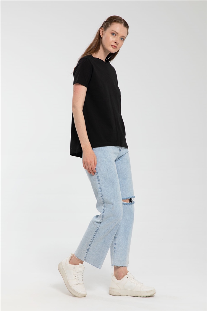 Avrile T-Shirt  SİYAH  A21-10427