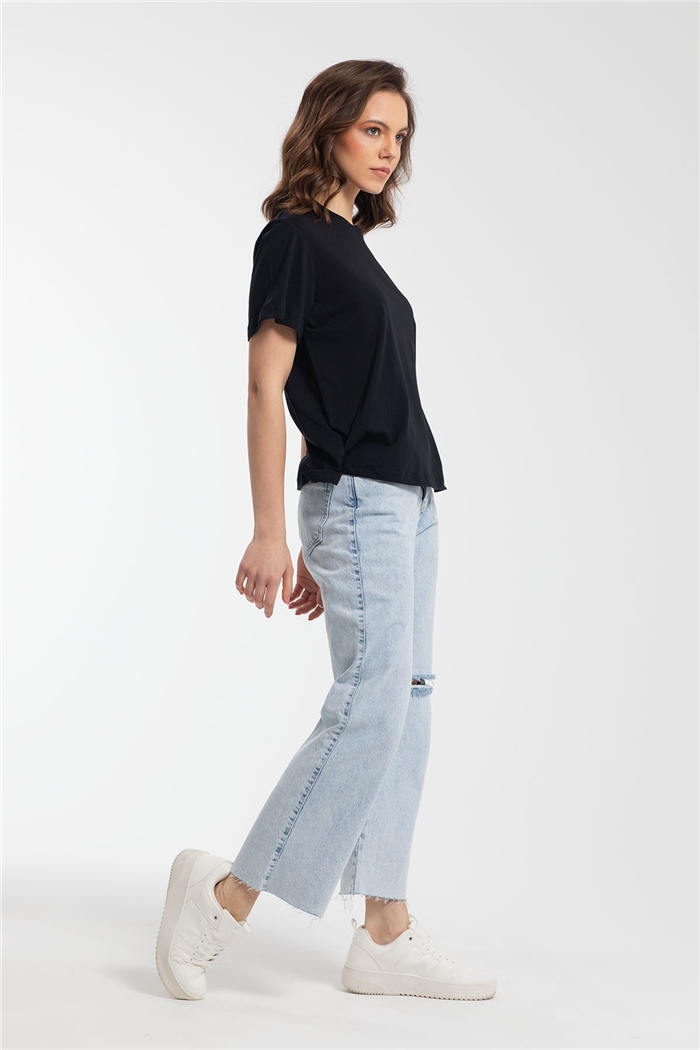 Avrile T-Shirt  SİYAH  A21-10429