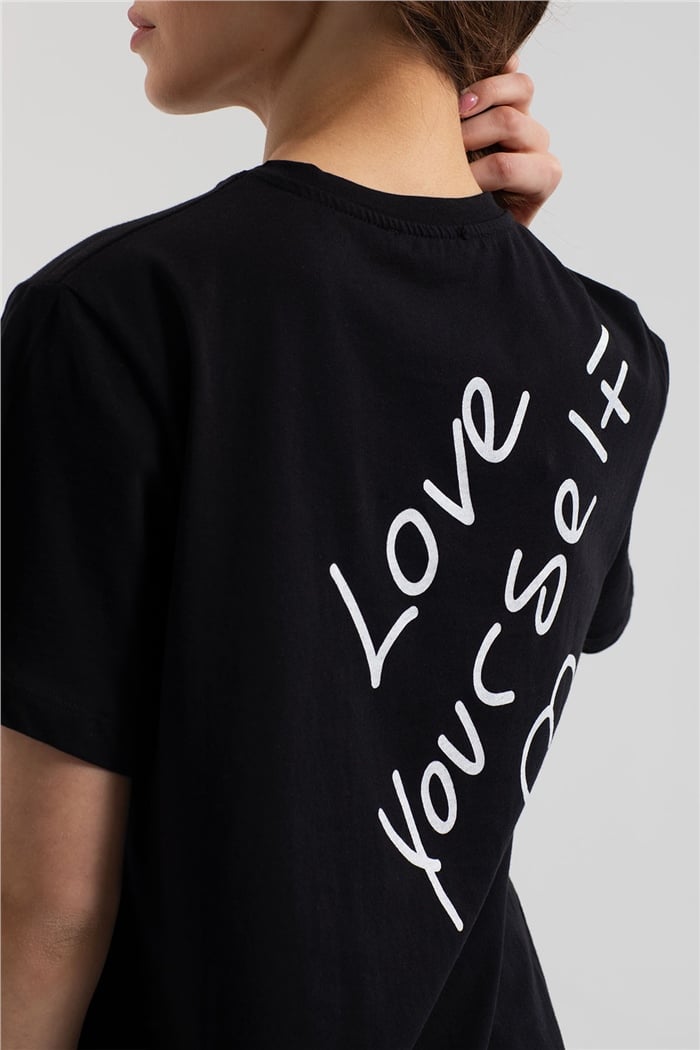 Avrile T-Shirt  SİYAH  A21-10429