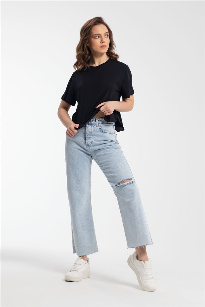 Avrile T-Shirt  SİYAH  A21-10429