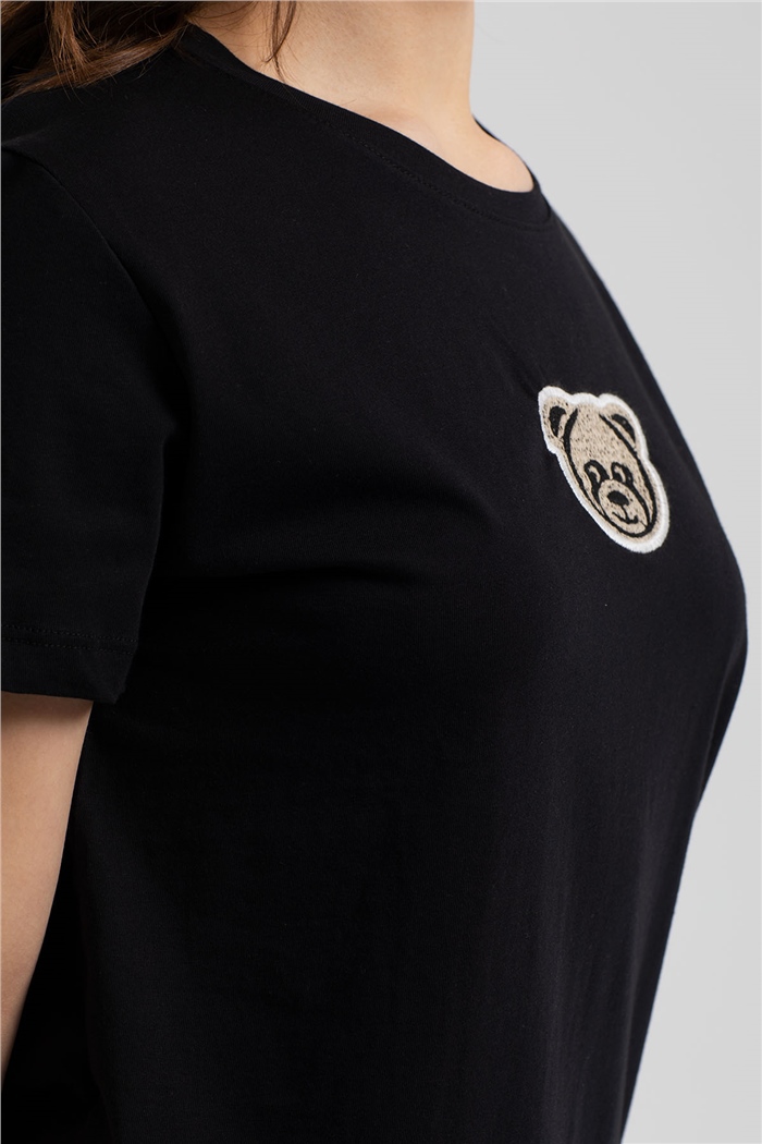 Avrile T-Shirt  SİYAH  A21-10439