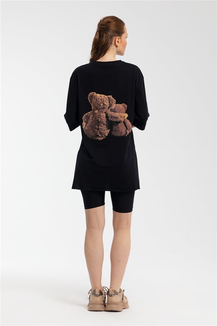 Avrile T-Shirt  SİYAH  A21-10455