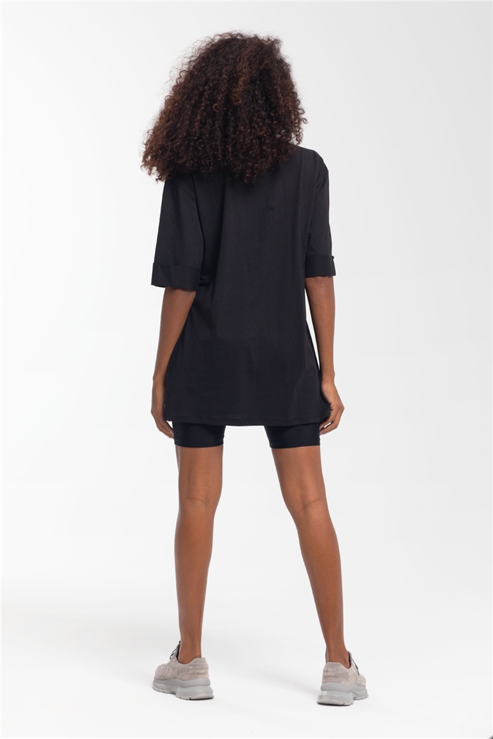Avrile T-Shirt  SİYAH  A21-10464