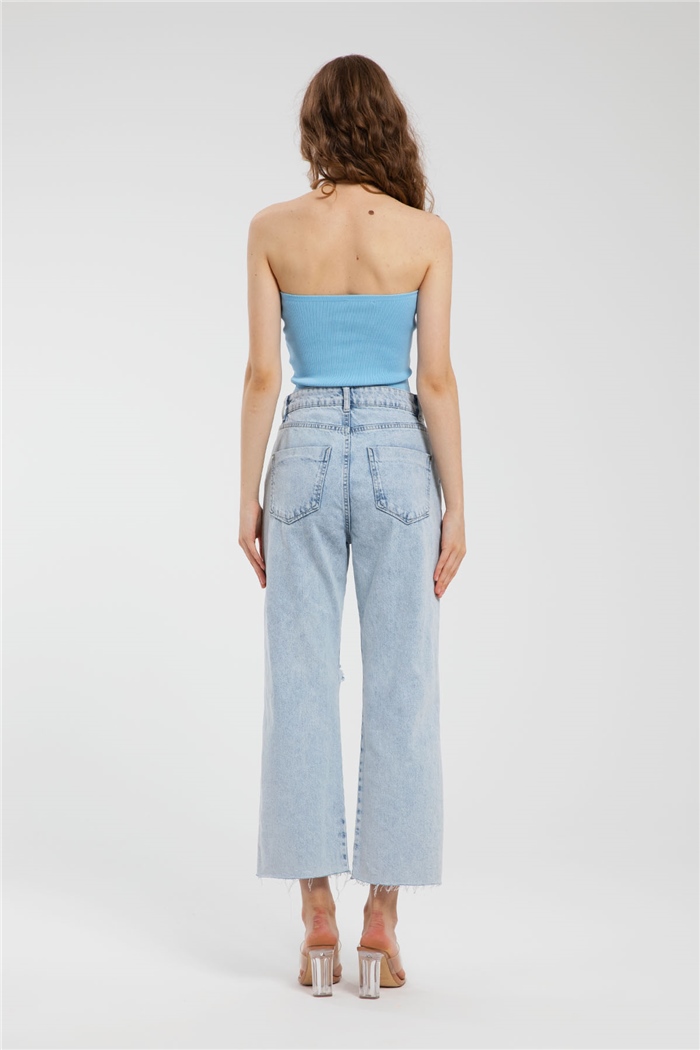 Avrile Triko Büstiyer  BEBE MAVİ  A91746-S