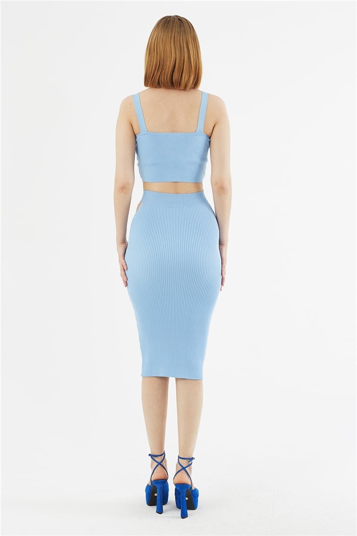 Avrile Triko Takım  BEBE MAVİ  A92066-S