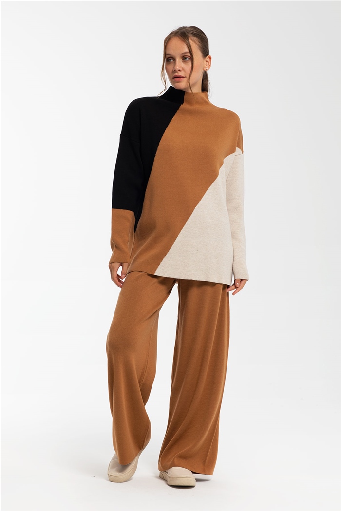 Avrile Triko Takım  BEJ-CAMEL  A91840-S