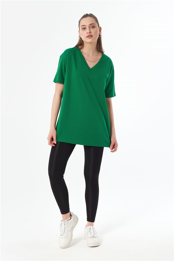 Avrile V Yaka Basic Tişört  BENETTON  A22-10530