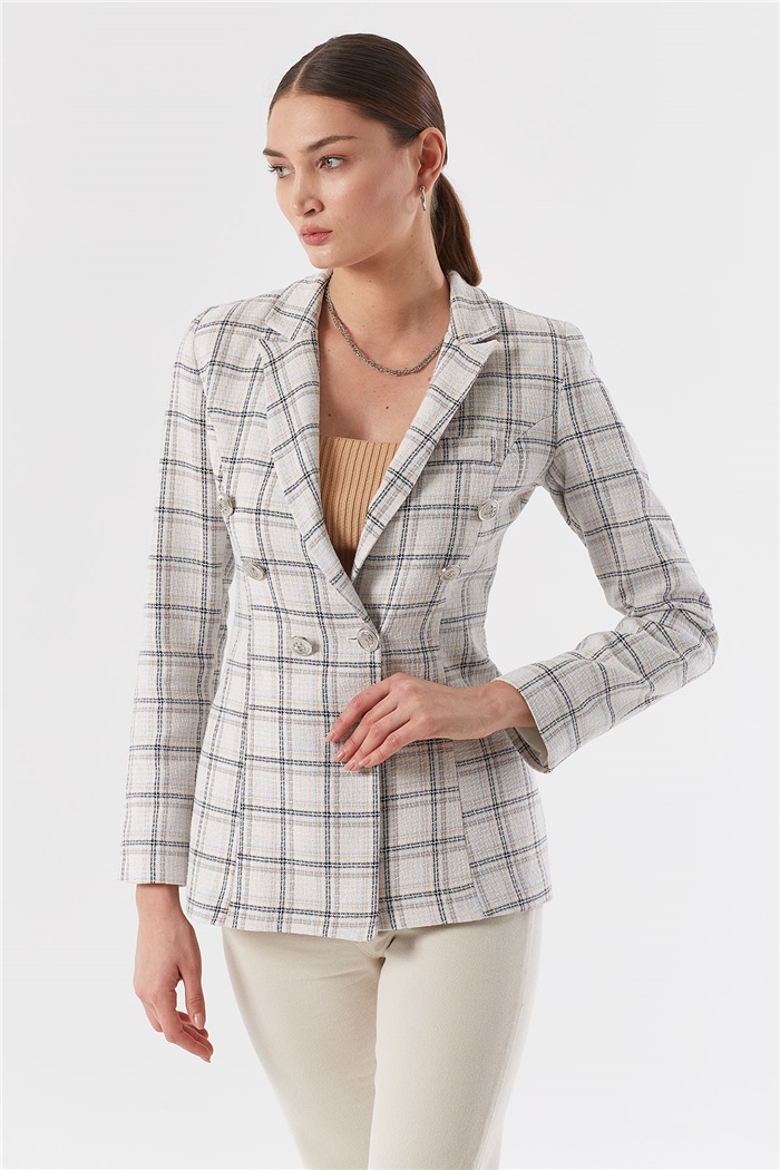 Nisan Blazer Ceket  MAVİ  N22-1336