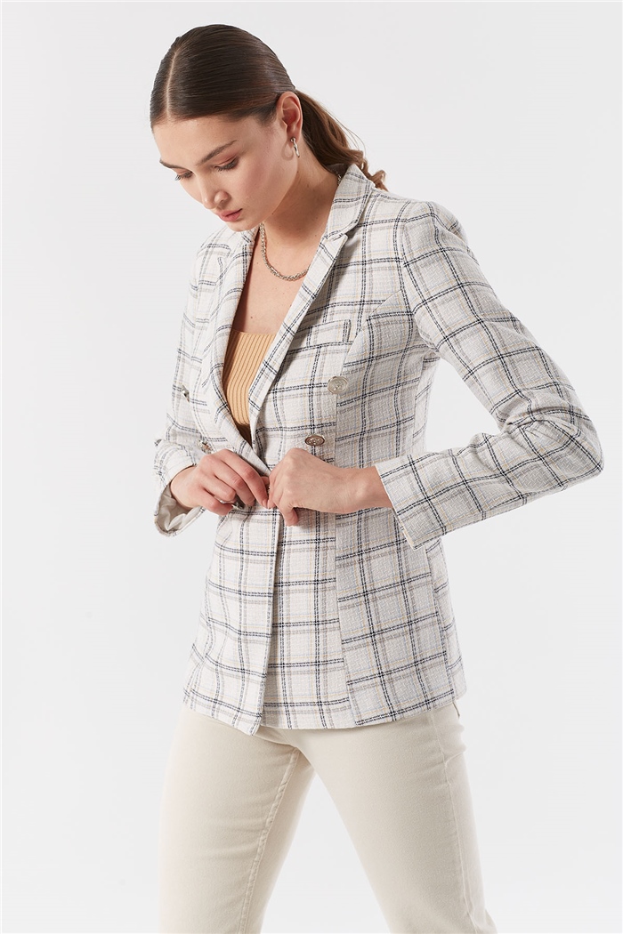 Nisan Blazer Ceket  MAVİ  N22-1336