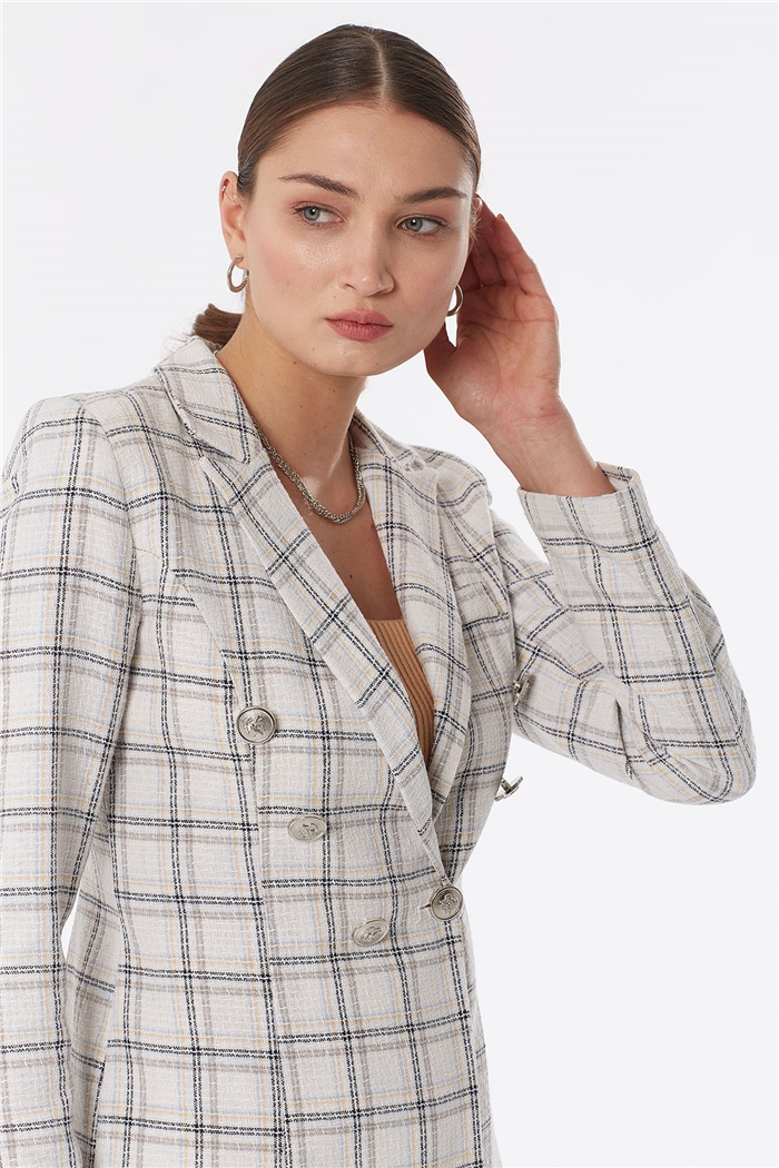 Nisan Blazer Ceket  MAVİ  N22-1336