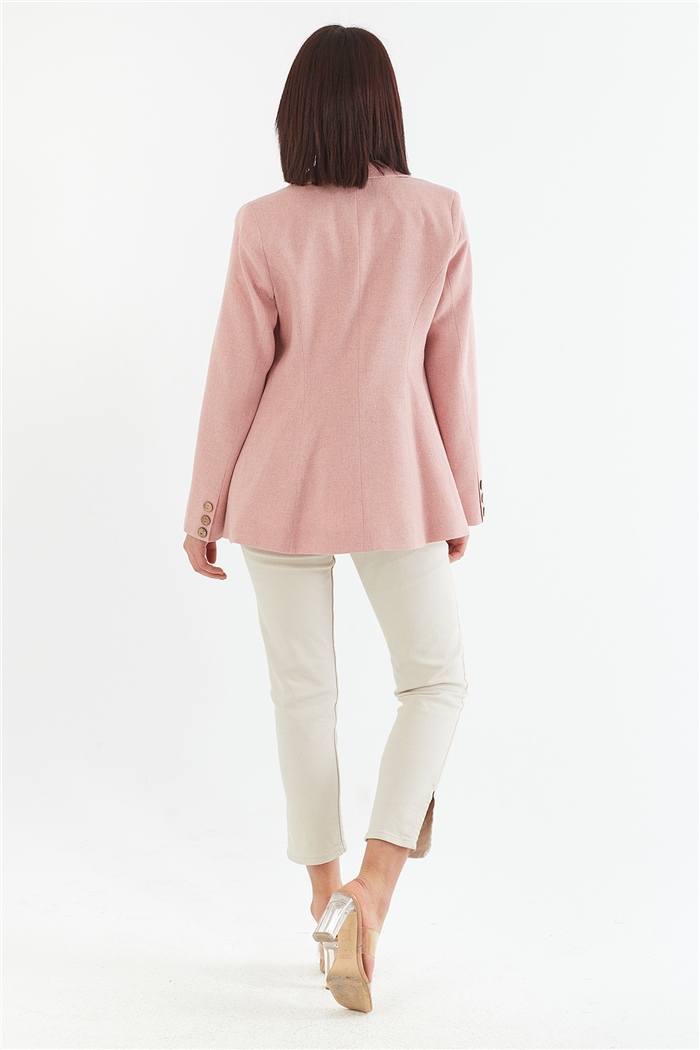 Nisan Blazer Ceket  PUDRA  N22-1334