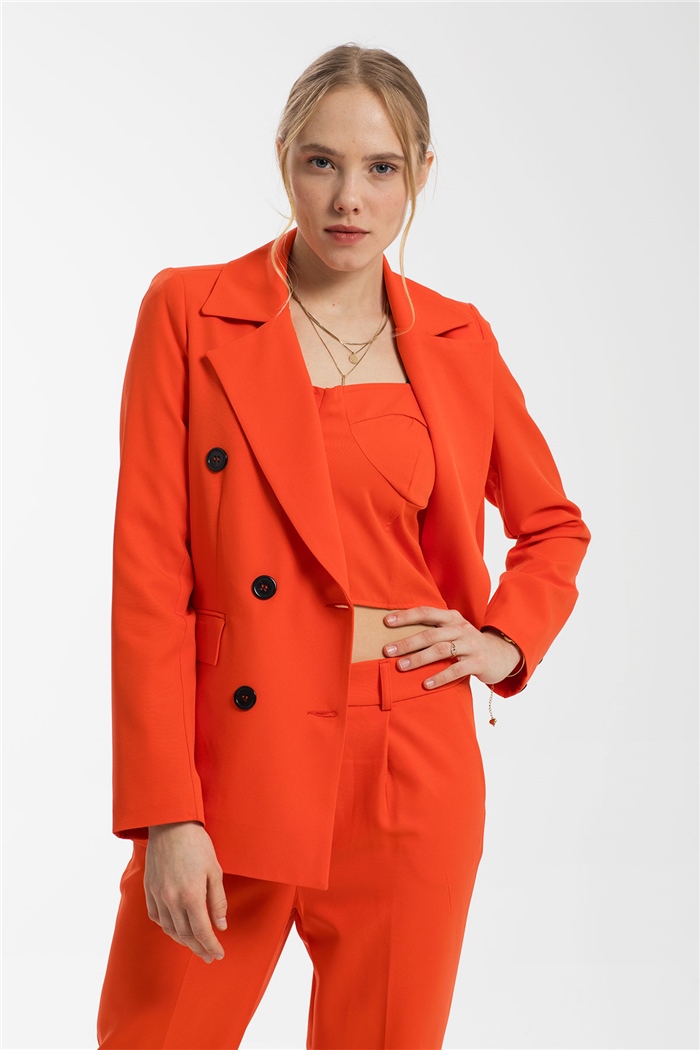 Nisan Ceket  ORANJ  PD21-201
