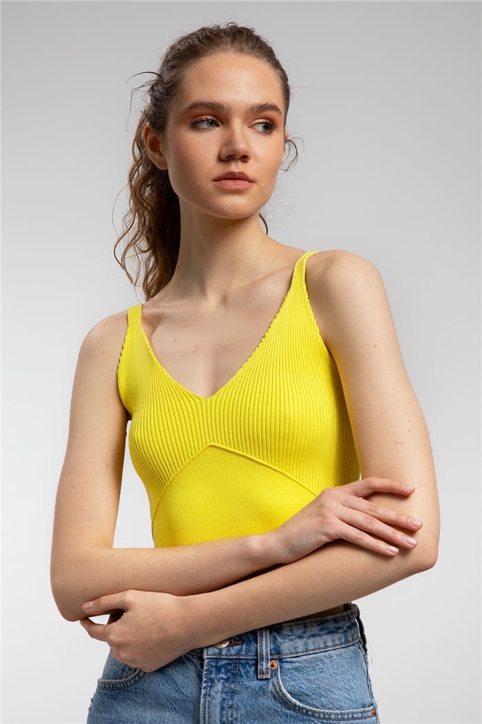 Nisan Crop Triko Atlet  SARI  TT3141-Z