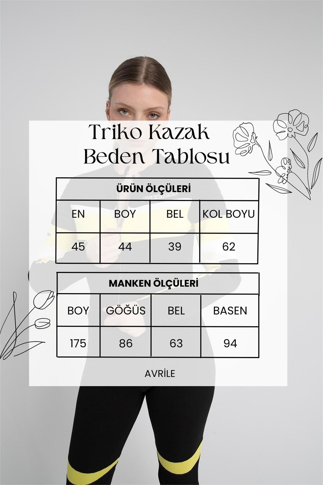 Nisan Kadın Biker Triko Ceket SİYAH-SARI TT3803-Z