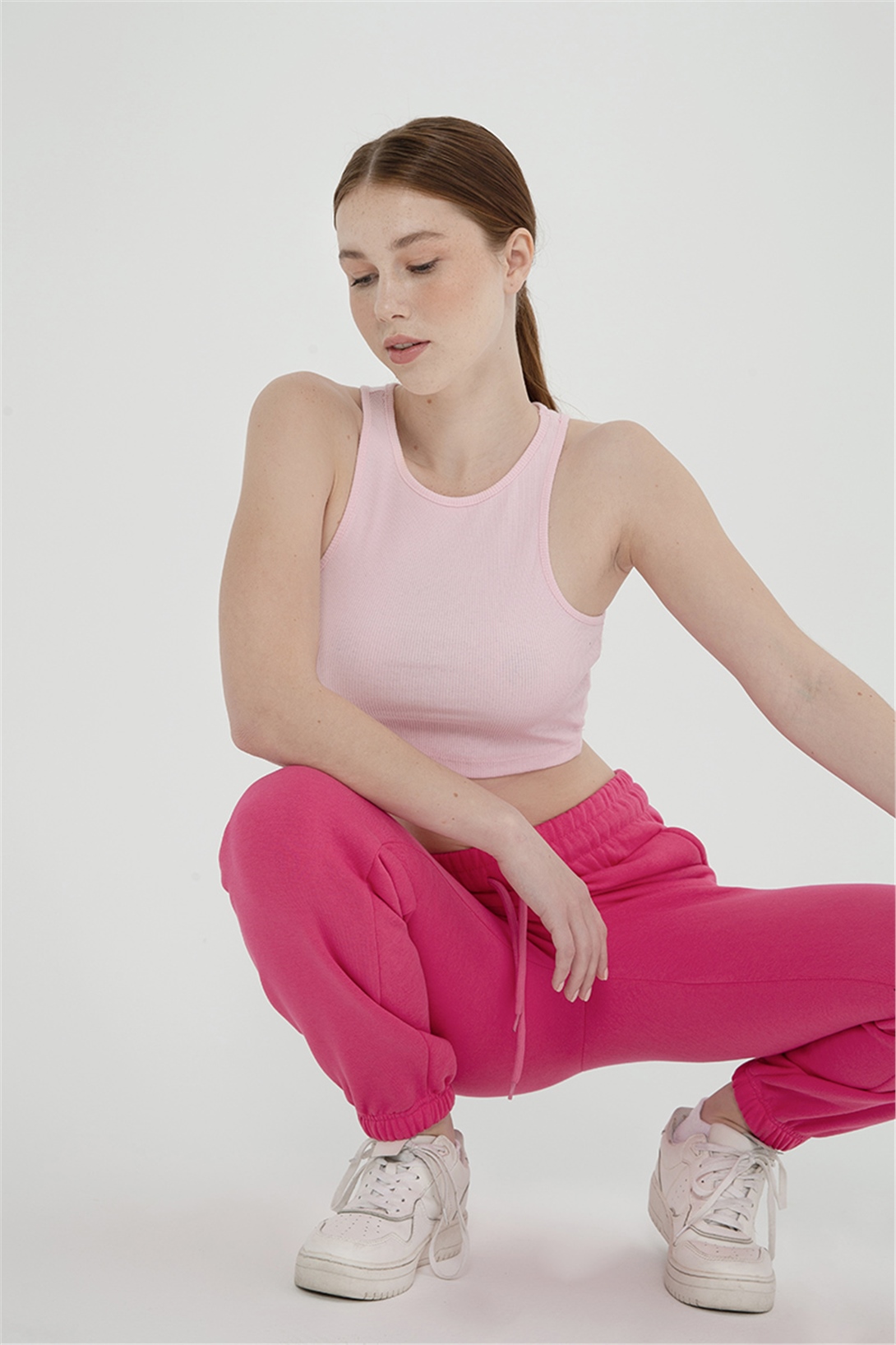 Nisan Kadın Jogger Pantolon FUŞYA PD22-1032