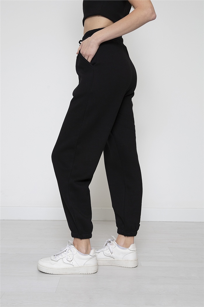 Nisan Kadın Jogger Pantolon SİYAH PD22-1032