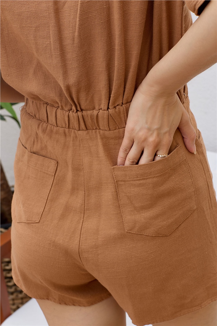 Nisan KETEN TULUM  KAHVE  N22-1503