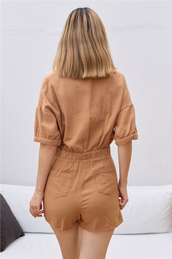 Nisan KETEN TULUM  KAHVE  N22-1503