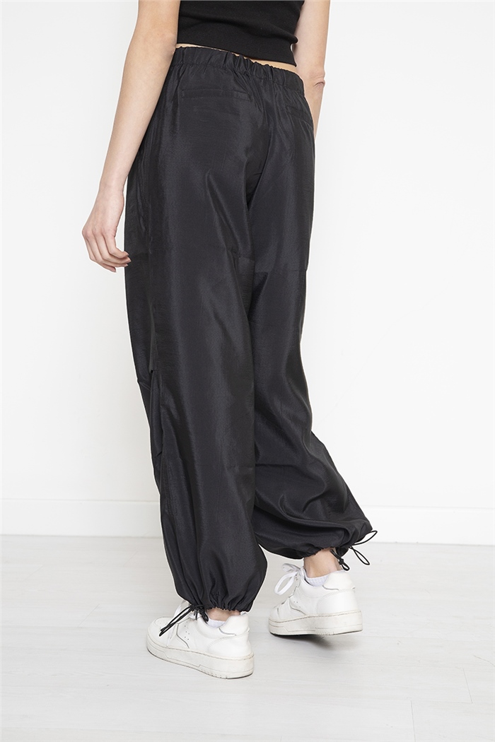 Nisan Paraşüt Pantolon  SİYAH  N22-1555