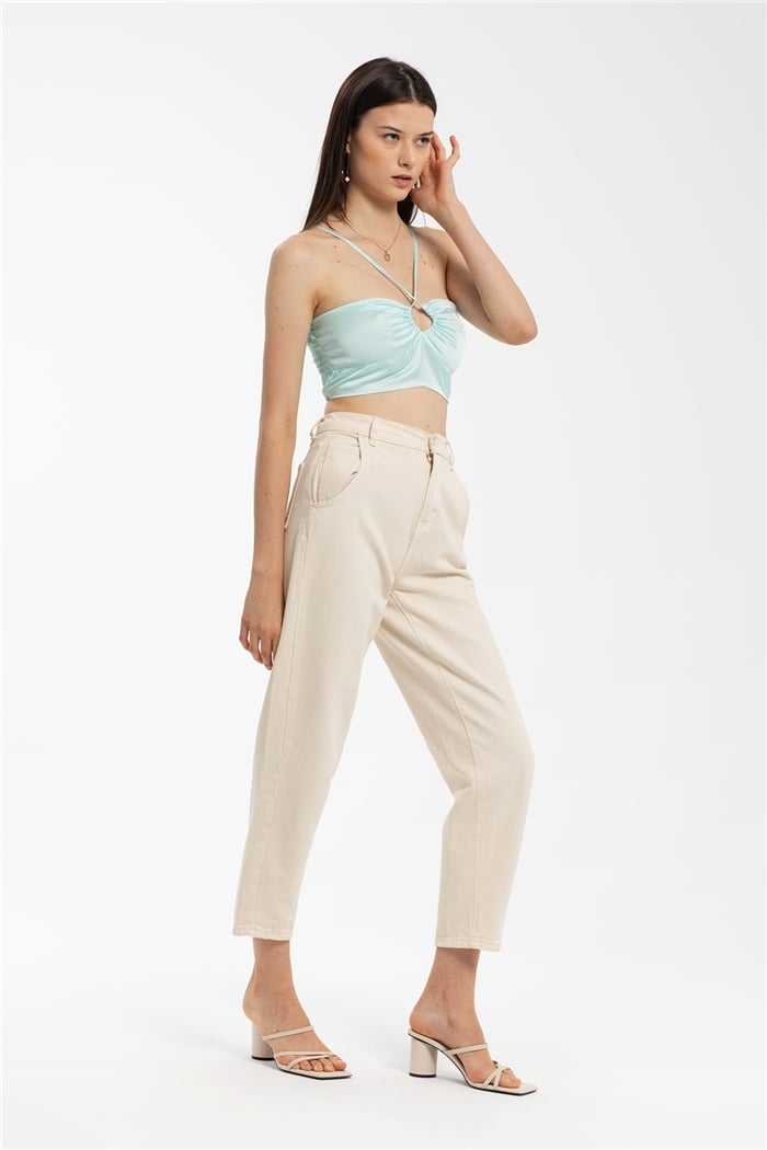 Nisan Saten Bluz  MİNT  N21-1205