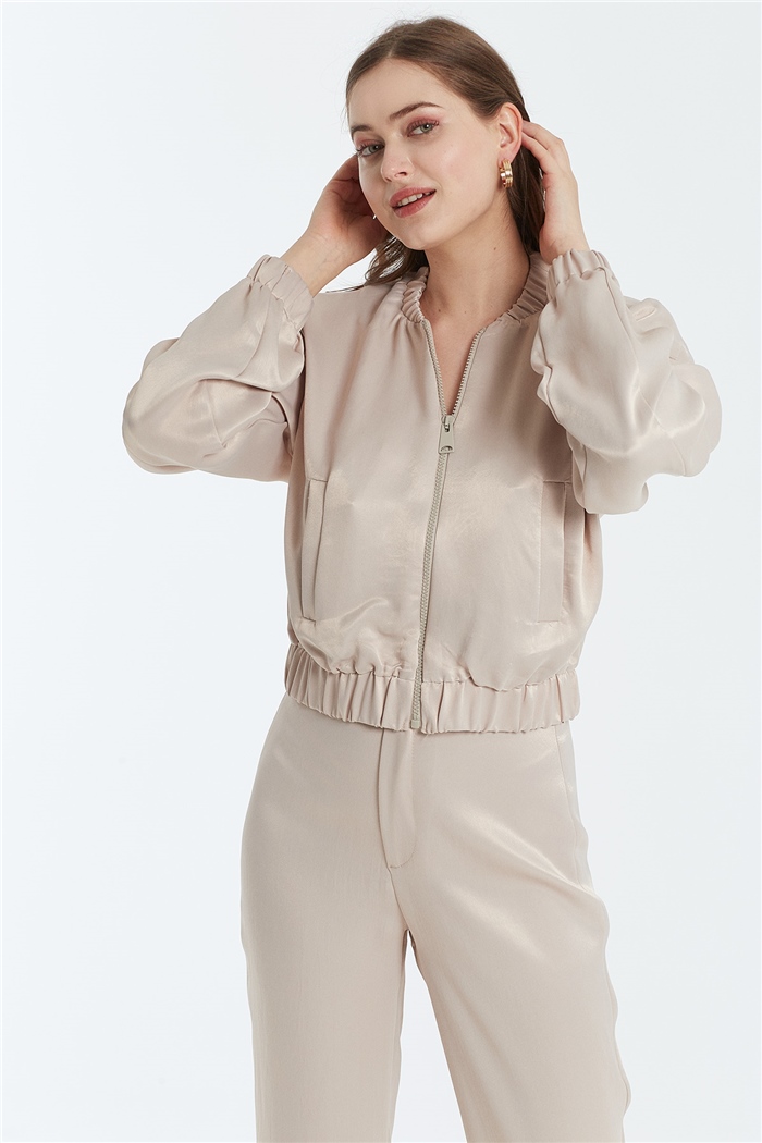 Nisan SATEN BOMBER CEKET  BEJ  N22-1301