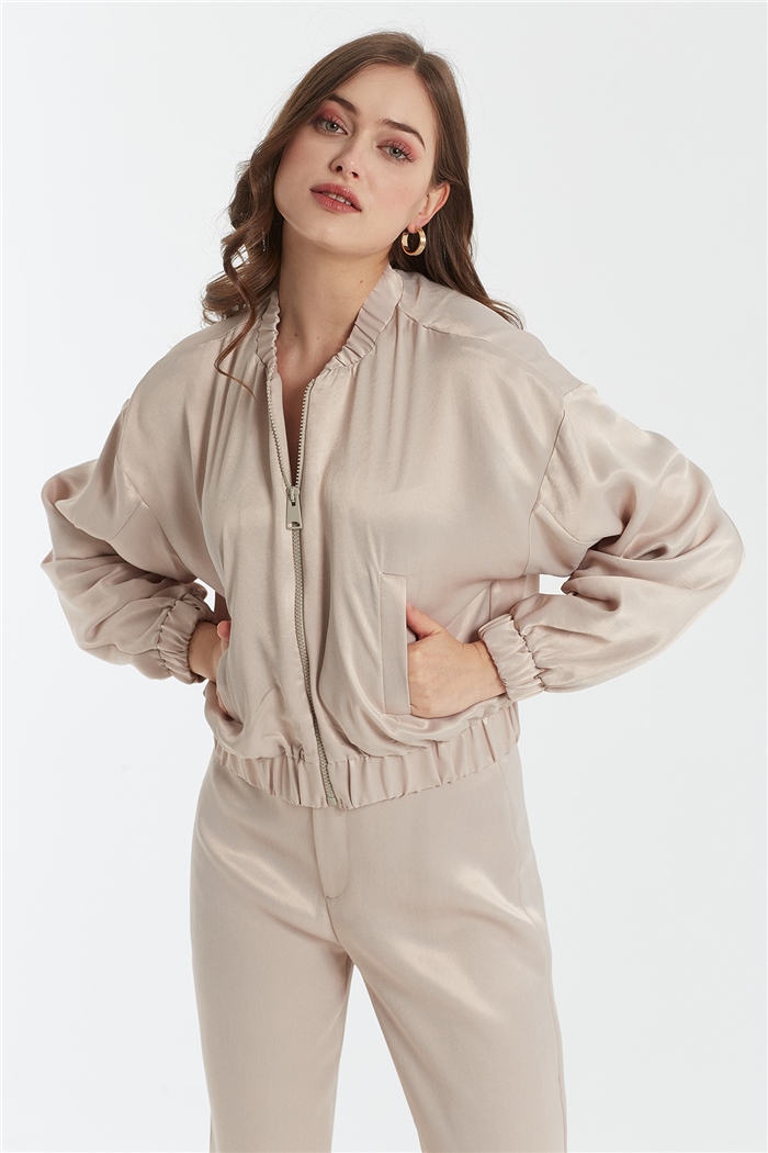 Nisan SATEN BOMBER CEKET  BEJ  N22-1301
