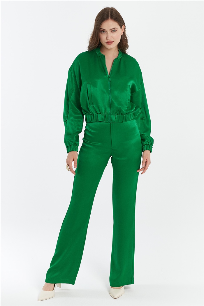 Nisan SATEN BOMBER CEKET  YEŞİL  N22-1301