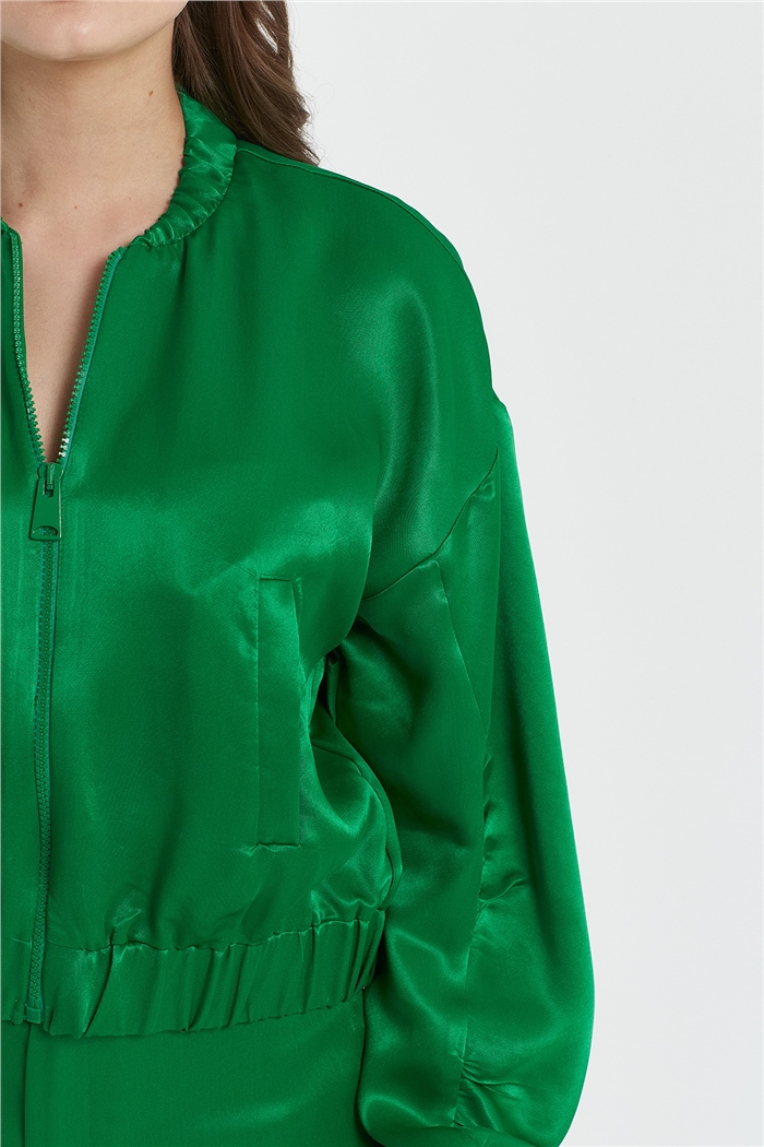 Nisan SATEN BOMBER CEKET  YEŞİL  N22-1301