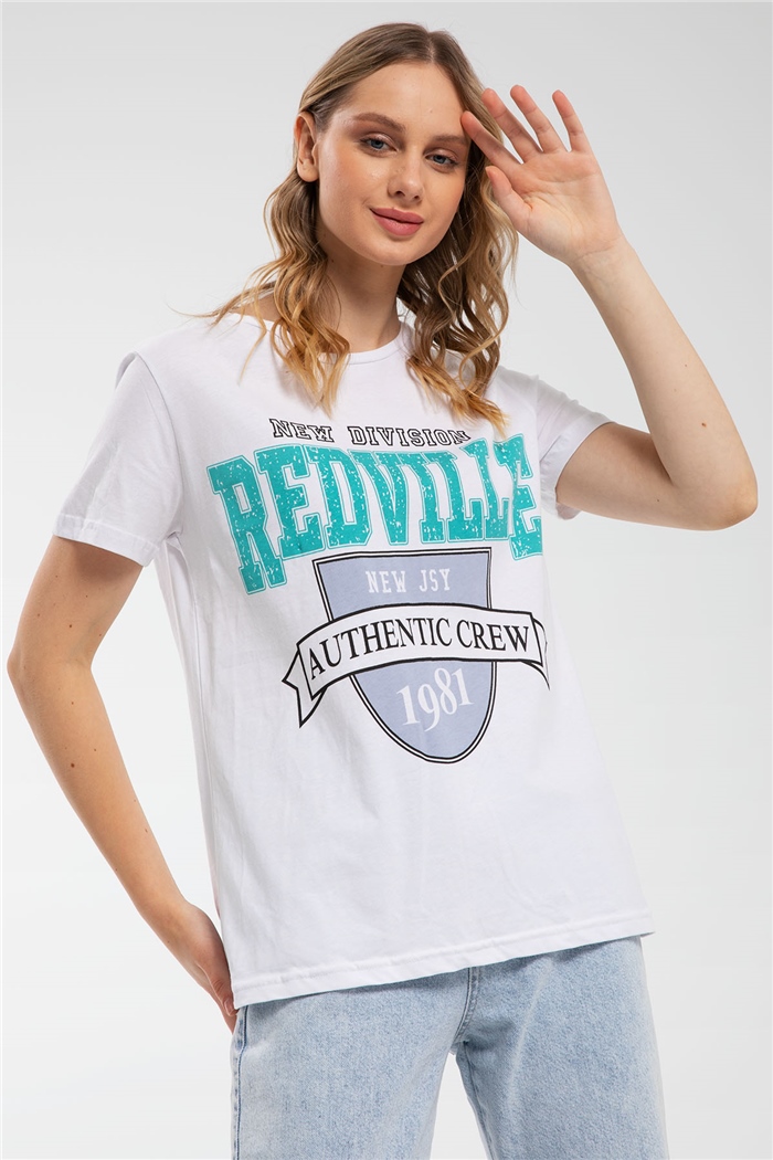Nisan T-Shirt  BEYAZ  N21-1088