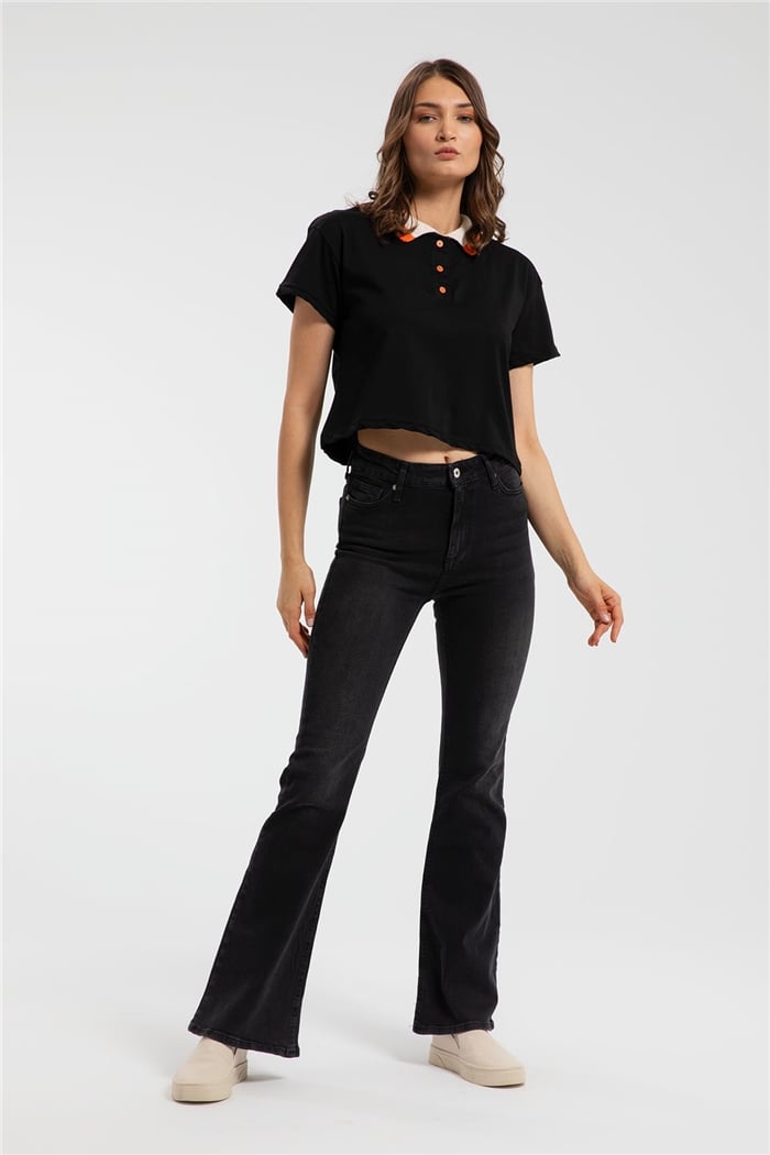 Nisan T-Shirt  SİYAH  N21-1099