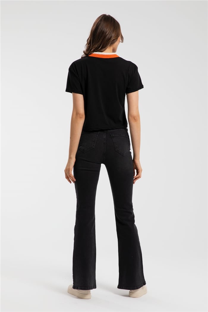 Nisan T-Shirt  SİYAH  N21-1099