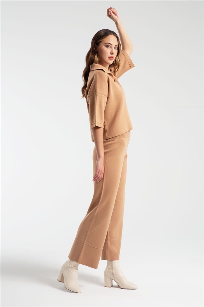 Avrile Alt Üst Triko Takım  CAMEL  A91266-S