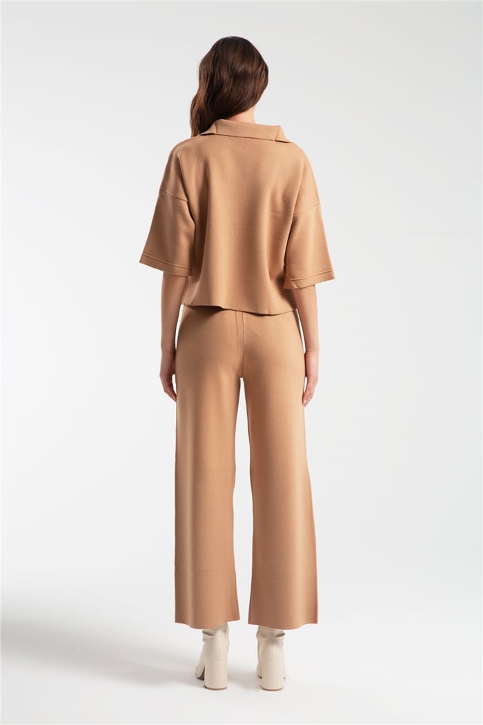 Avrile Alt Üst Triko Takım  CAMEL  A91266-S