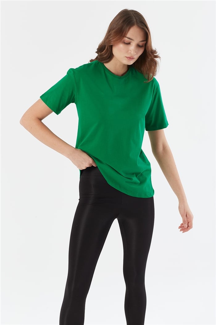 Avrile Bisiklet Yaka Basic T-shirt Kısa  BENETTON  A22-10528