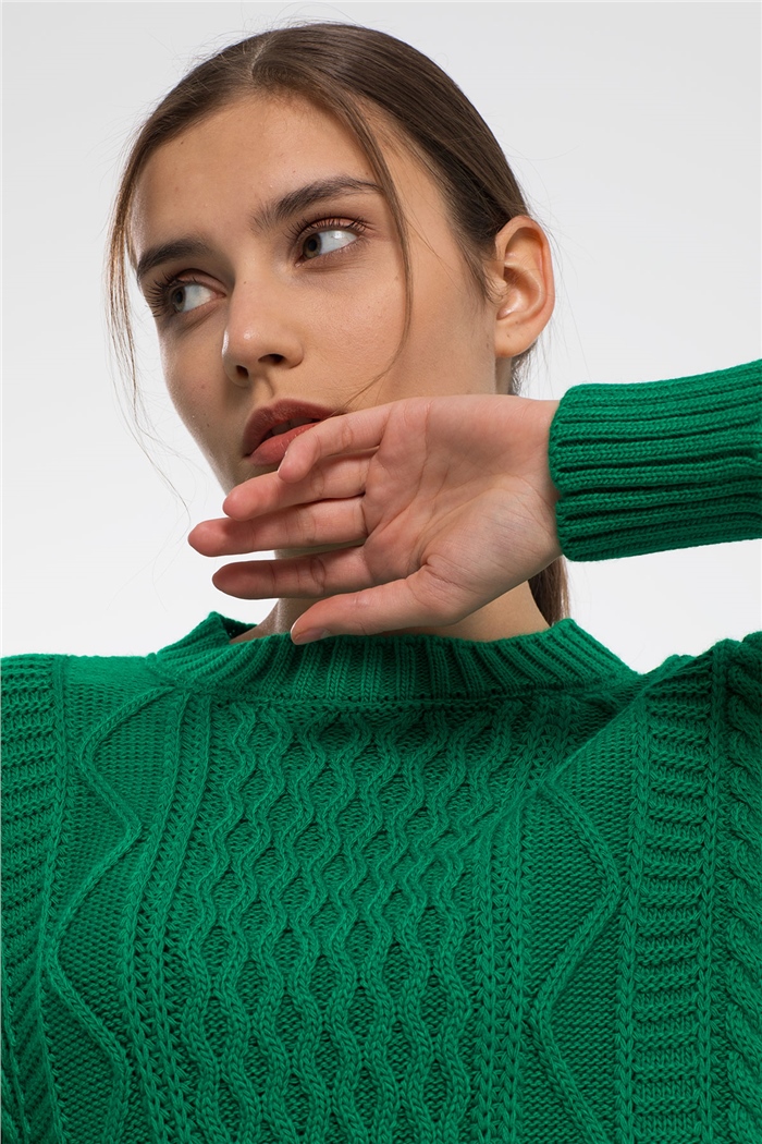 Avrile Bisiklet Yaka Triko Tunik  BENETTON  A91893-Z