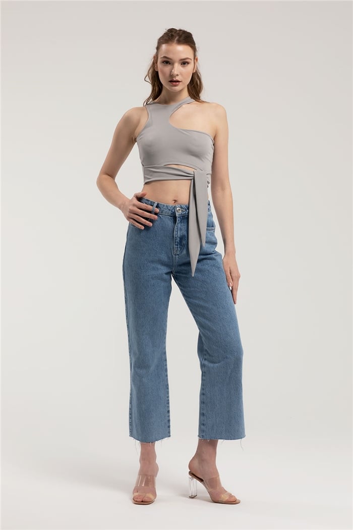 Avrile Bluz  GRİ  A21-10399