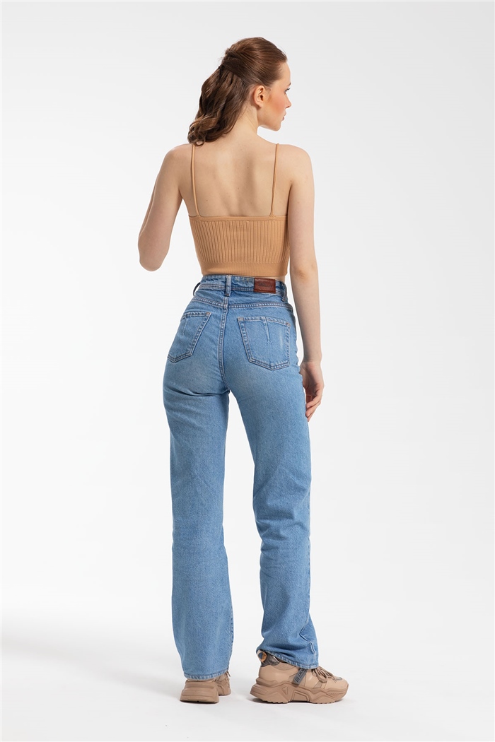 Avrile İnce Askılı Triko Atlet  CAMEL  A91788-S